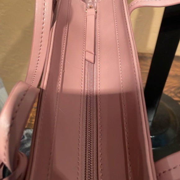 Kate Spade Seton Drive Karla Rose Pink Smooth Leather with Bow EUC - Picture 7 of 9